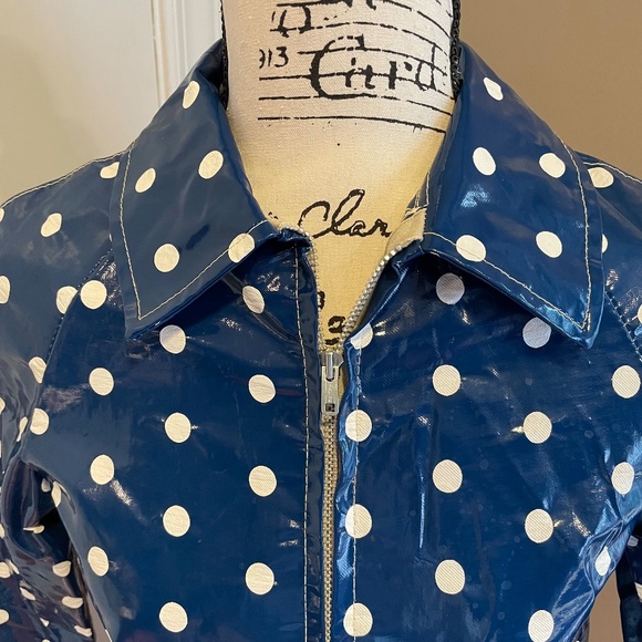 Vintage Rainducker polka dot raincoat - Picture 2 of 12